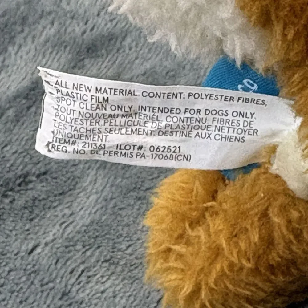 Bark Box Runnin Rudolph Reindeer Christmas Holiday Plush Sz M Dog Toy